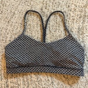 Lululemon Athletica Black and White Sports Bra